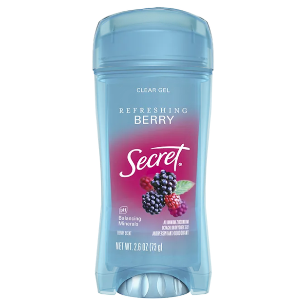 Дезодорант гелевий літні ягоди Secret 48 Hour Clear Gel Deodorant, Berry  73 г (США)