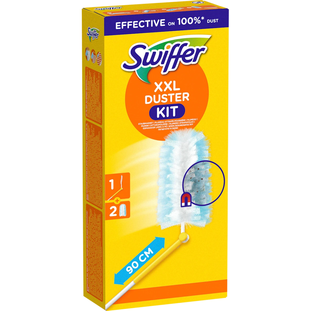 Швабра магніт для пилу піпідастр Swiffer Duster XXL + 2 насадки