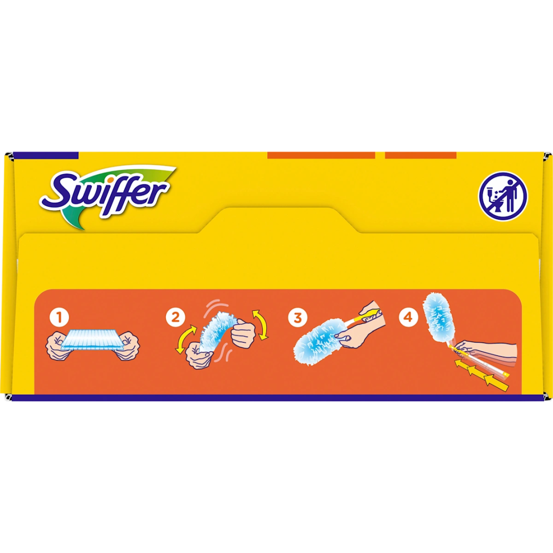 Швабра магніт для пилу піпідастр Swiffer Duster XXL + 2 насадки