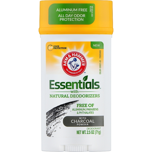 Натуральний дезодорант Arm & Hammer Essentials Charcoal powder Aluminium free, 71 г