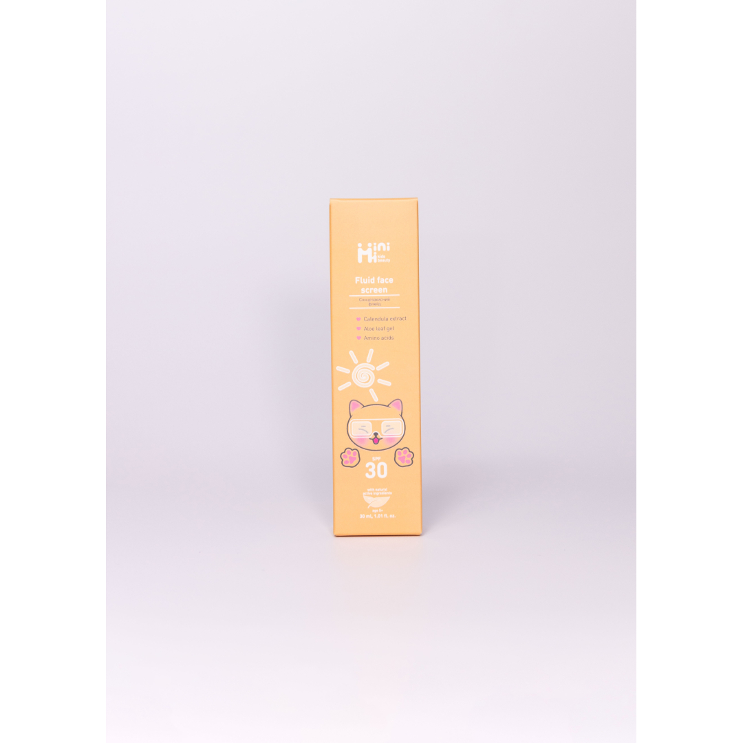 Сонцезахисний флюїд для обличчя minimi SPF 30