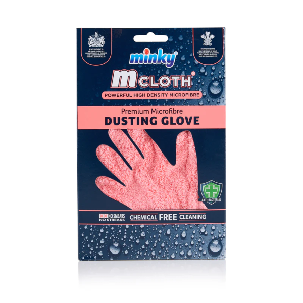 Рукавичка для прибирання пилу з мікрофібри Minky Cloth Dusting Glove, 1 шт