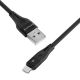 Кабель Proove Soft Silicone Lightning 2.4A (1m) white