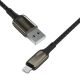 Кабель Proove Dense Metal Lightning 2.4A (1m) black