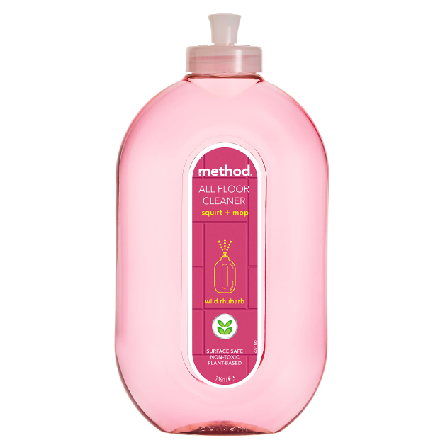 Засіб для чищення підлоги METHOD hard floor cleaner wild rhubarb ревінь, 739 мл