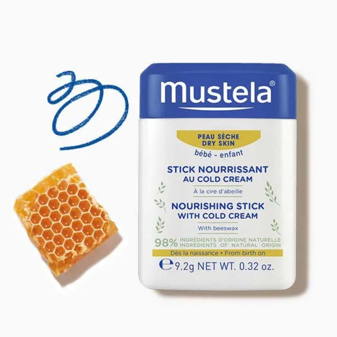 Стік захисний засіб від вітру та холоду Mustela Nourishing Cold Cream Stick 9,2 г