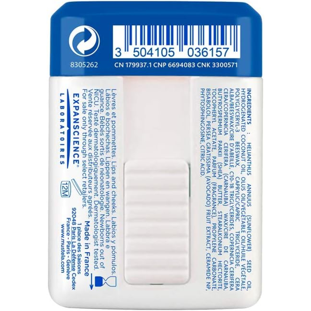 Стік захисний засіб від вітру та холоду Mustela Nourishing Cold Cream Stick 9,2 г