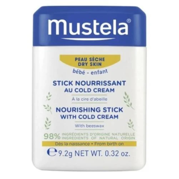 Стік захисний засіб від вітру та холоду Mustela Nourishing Cold Cream Stick 9,2 г