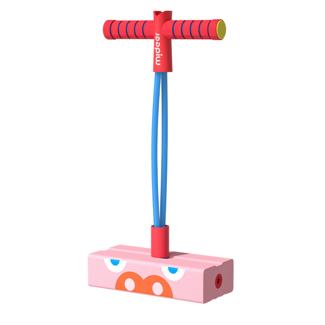 Джампер стрибунок рожева свинка Mideer Jump Jump Kid: PINK Hippo (MD6152)