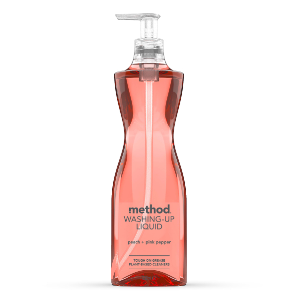 Засіб для миття посуду Method персик + рожевий перець washing–up liquid peach + pink pepper, 532 мл
