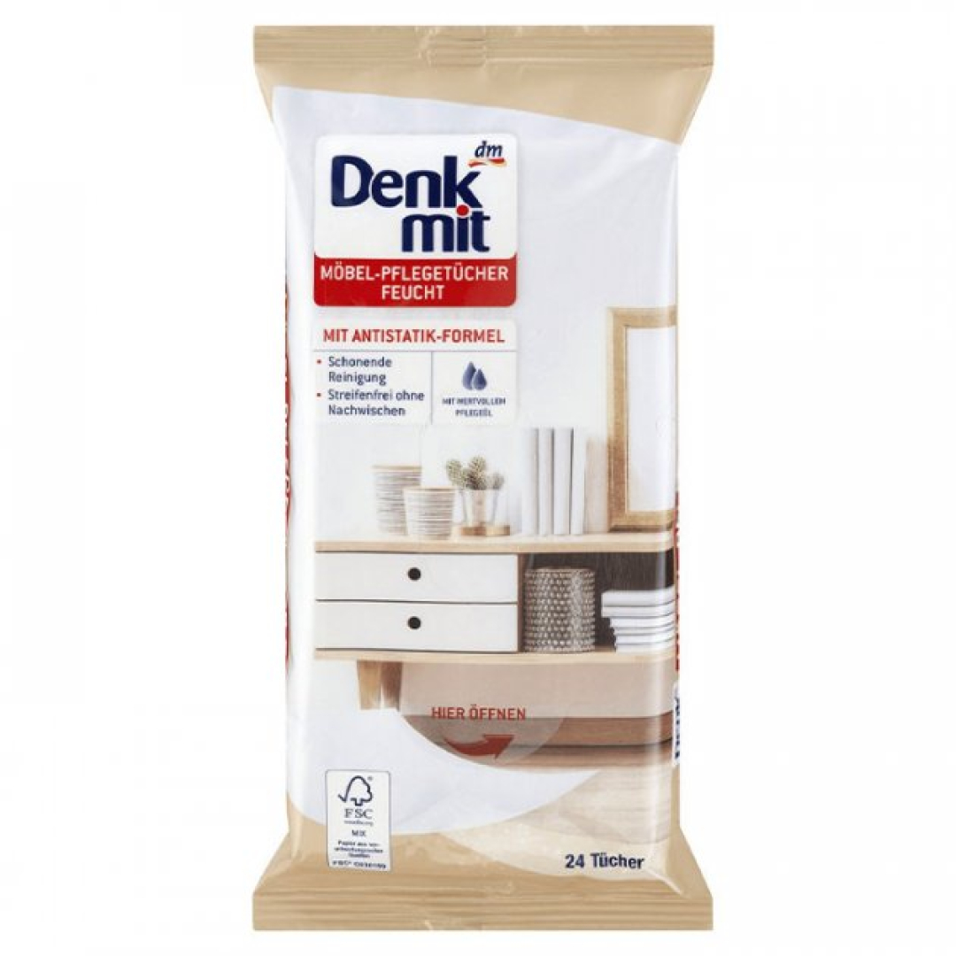 Denkmit серветки для меблів 24шт.