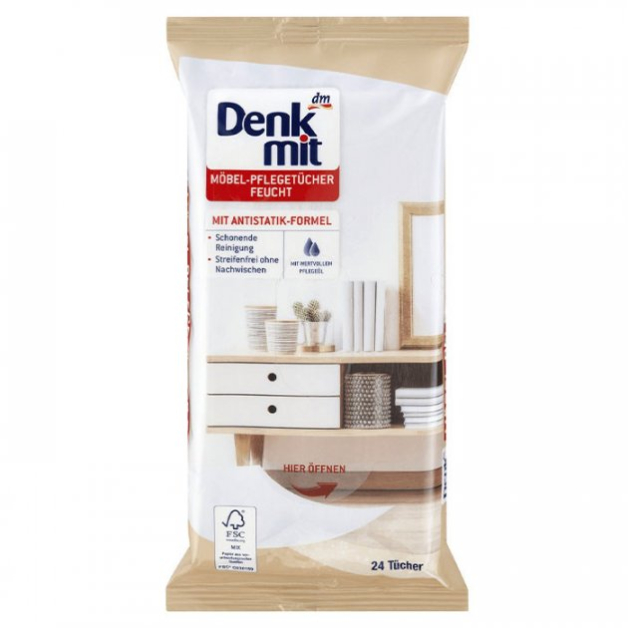 Серветки для меблів Denkmit 24 шт.