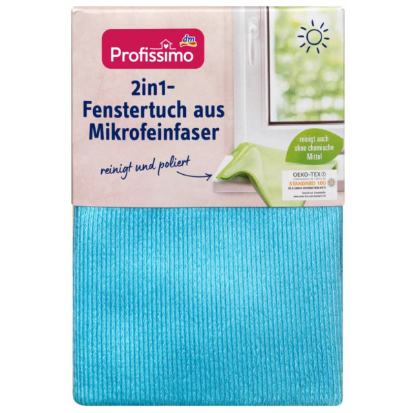 Profissimo серветка з мікрофібри для вікон Mikrofeinfaser 1шт.