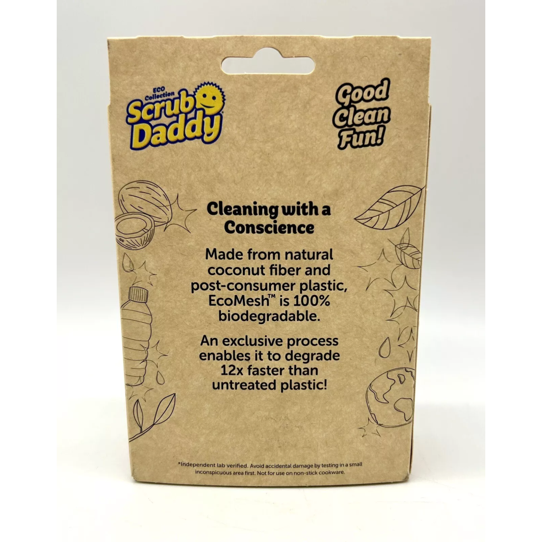 ЕКО губка з кокосу Scrub Daddy CocoMesh Scrubber, 2 шт