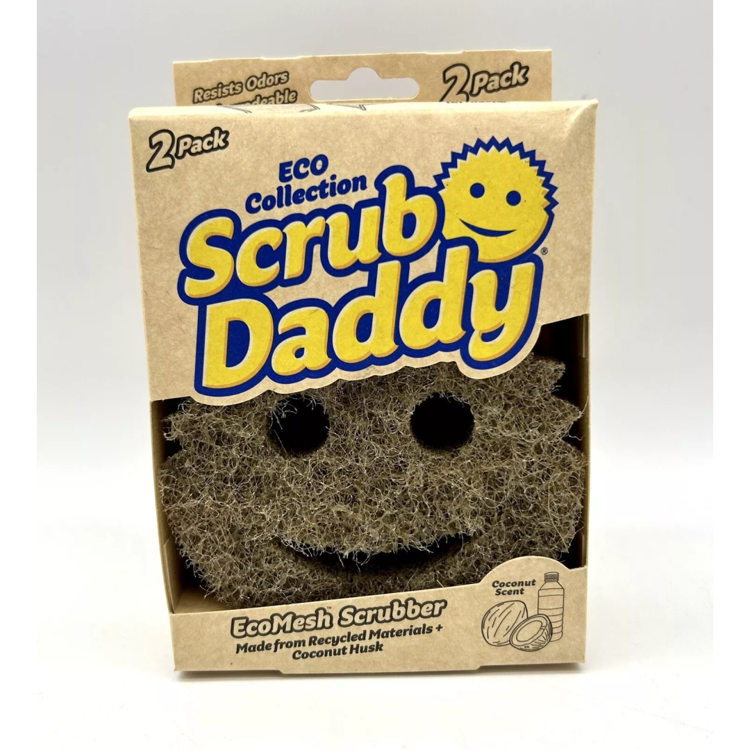 ЕКО губка з кокосу Scrub Daddy CocoMesh Scrubber, 2 шт