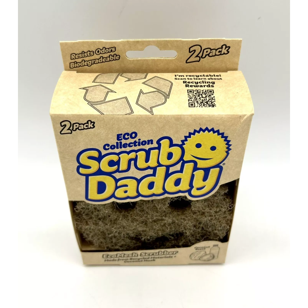 ЕКО губка з кокосу Scrub Daddy CocoMesh Scrubber, 2 шт