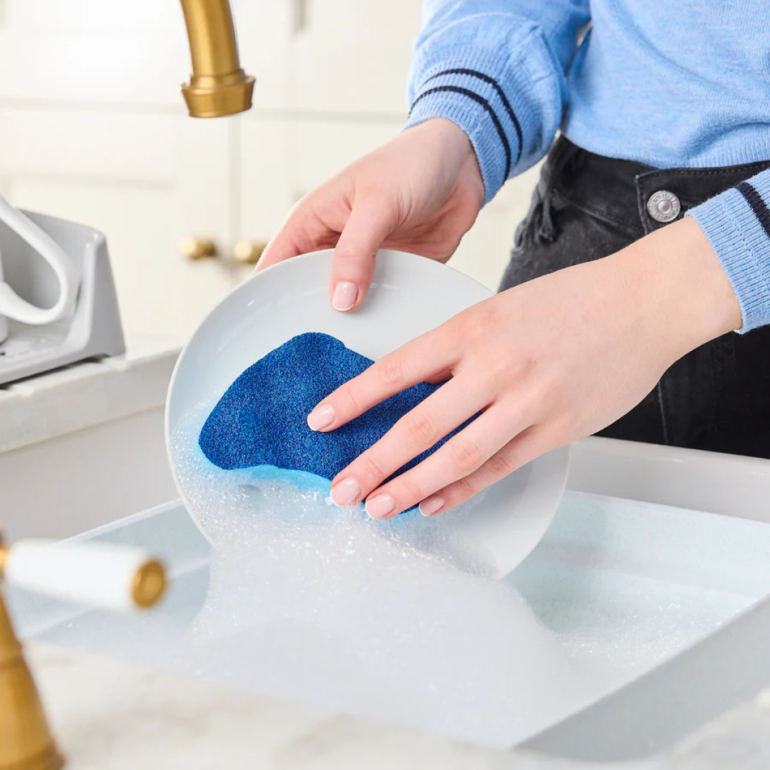 Губка кухонна двостороння Minky Curve Sponge Scourer 2шт