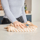 Кухонний рушник супер поглинаючий сірий 70 х 40 см набір Minky Mcloth® Super Soak Up Tea Towels 2 Pack - gray 2шт