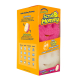Набір 6 різнокольорових губок Scrub Mommy + Daddy Caddy тримач Scrub Mommy 6 Count with Free Daddy Caddy