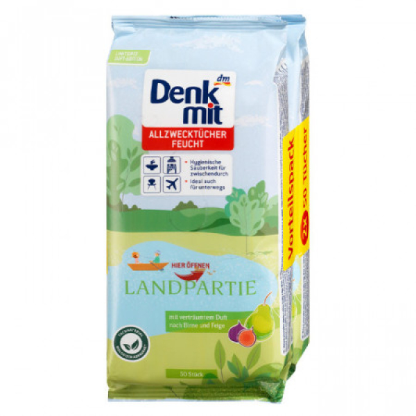 Denkmit серветки для прибирання Landpartie 50шт.