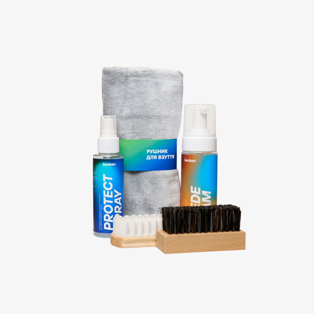Набір для замшевого взуття  Beclean SUEDE SET