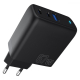 Мзп Proove Shot GaN 67W (2Type-C + USB) black