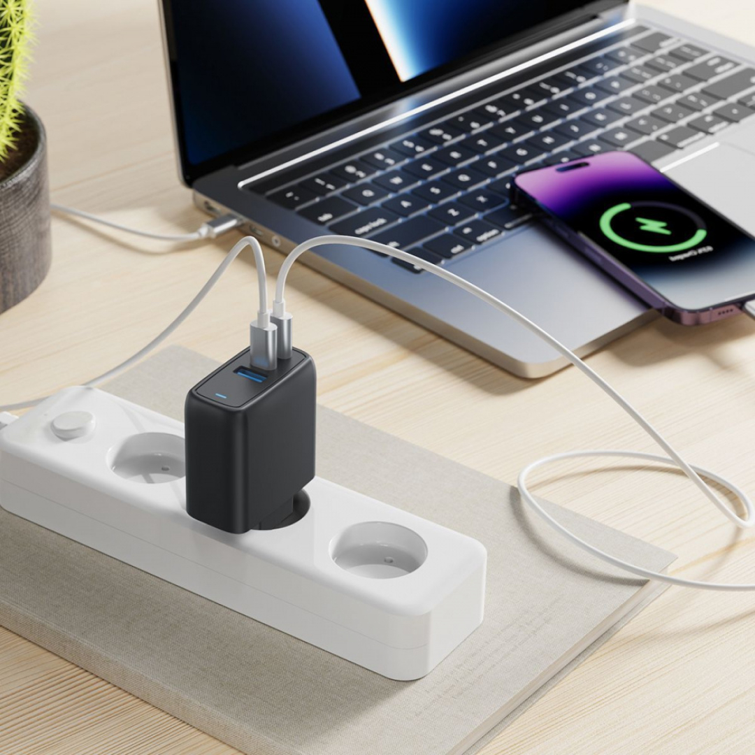 Мзп Proove Shot GaN 67W (2Type-C + USB) black