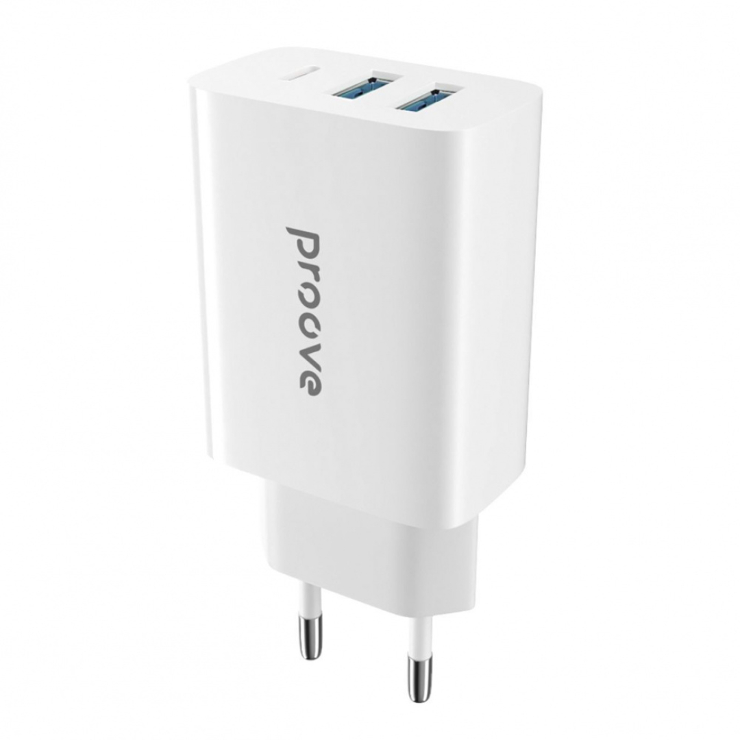 Мзп Proove Rapid 30W (2 USB + Type-C) white
