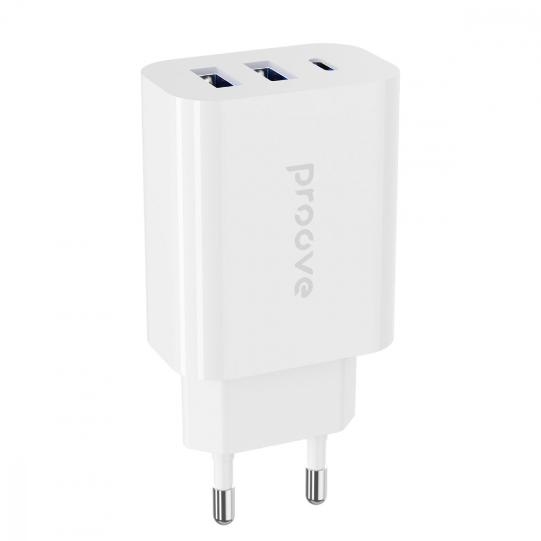 Мзп Proove Rapid 30W (2 USB + Type-C) white