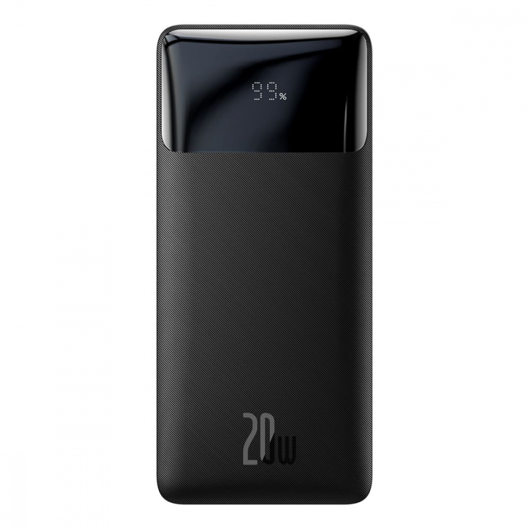 Портативна батарея Baseus Bipow Overseas 20W 30000mAh black