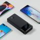 Портативна батарея Baseus Bipow Overseas 20W 20000mAh black