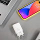 Мзп Baseus Compact Quick Charger 20W QC+ PD (1Type-C + 1USB) black