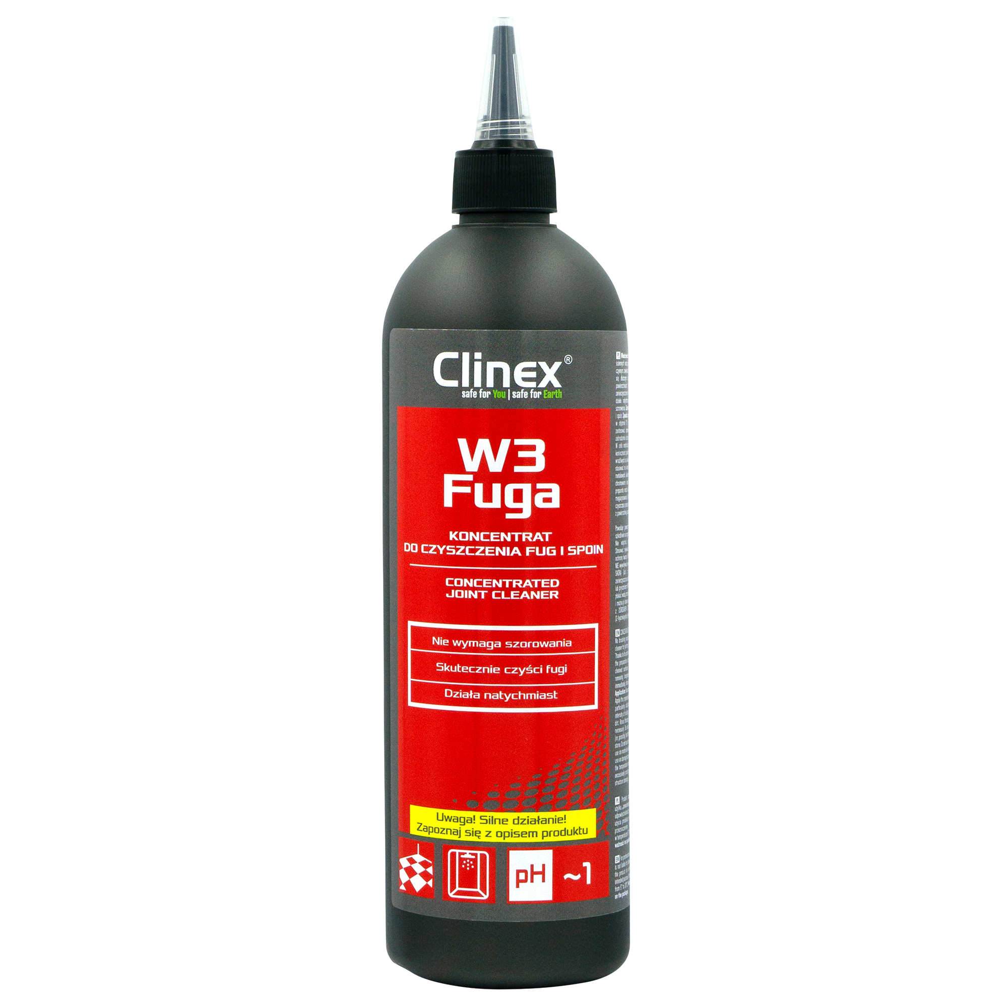 Y995 gfc GN7-200 Gloss TBL QM アウトレット Концентрат для очищення швів між плиткою Clinex W3 Fuga, 500 мл за